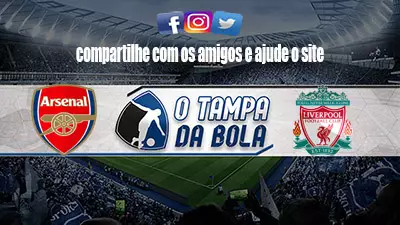 Arsenal x Liverpool ao vivo
