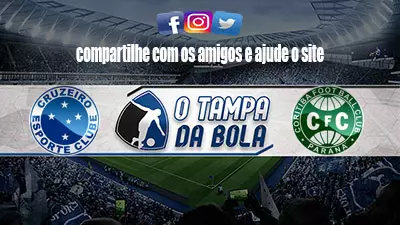Onde Assistir Cruzeiro x Coritiba Ao vivo pelo Brasileiro Série A