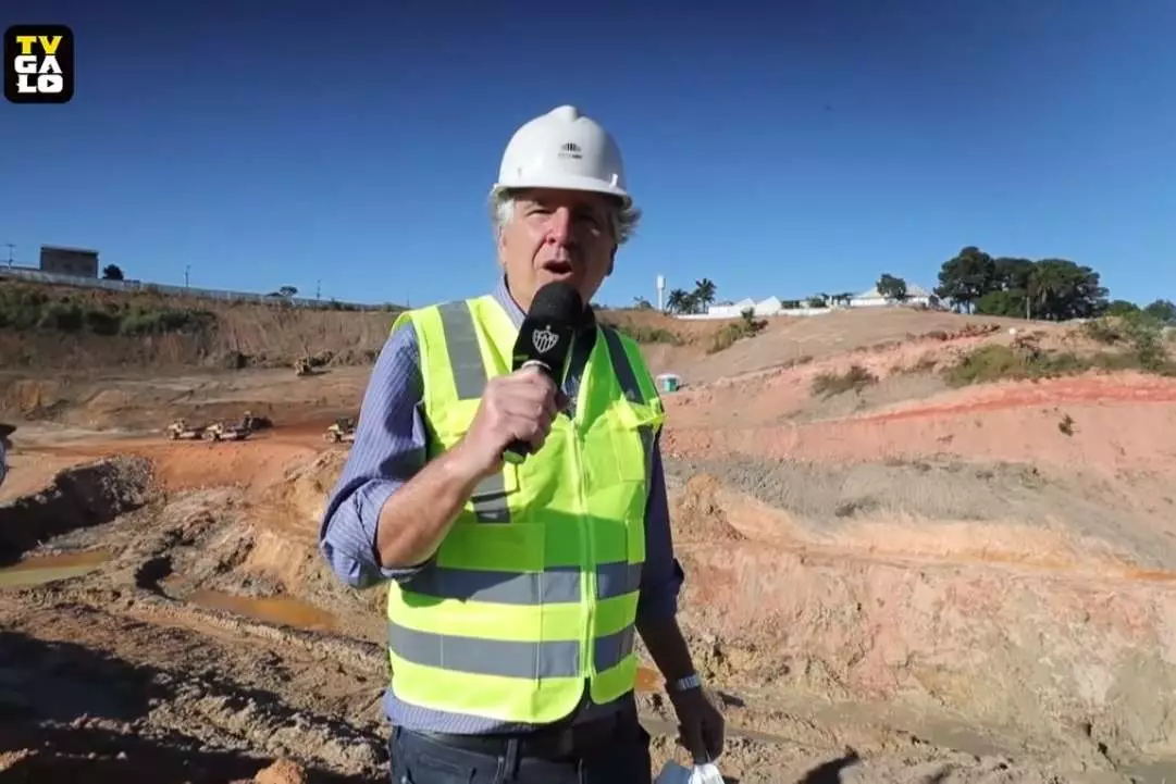 Rubens Menin faz declarações sobre futuro do Atlético-MG.