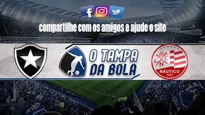 Onde Assistir Botafogo x Náutico Ao vivo Série B 18/09/21