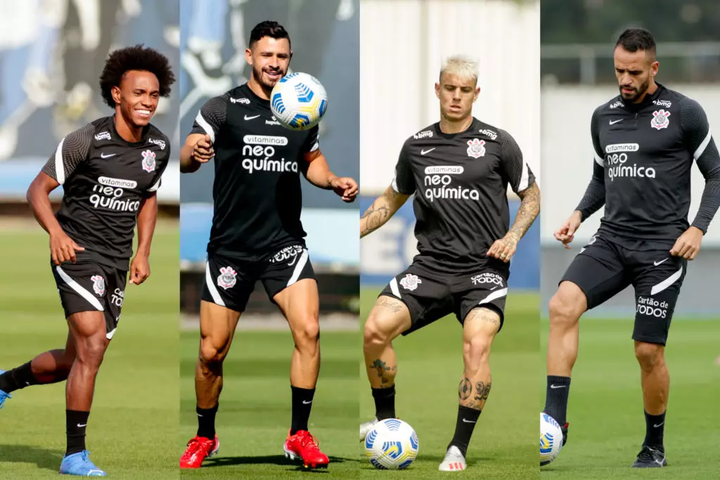 Alerta de empolgação! Quarteto deve atuar junto pelo Corinthians pela 1° vez. Leia!