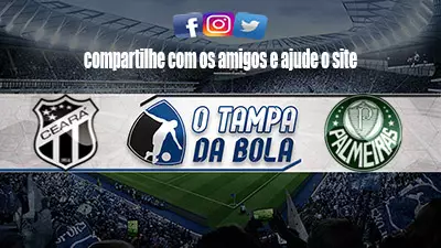 Onde Assistir Ceará x Palmeiras Ao vivo pelo Brasileirão Série A