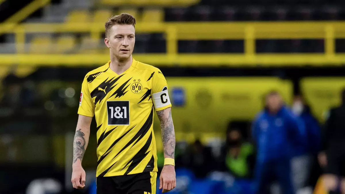 Finalmente saudável! Marco Reus estabelece grande sequência livre de lesões no Dortmund. Leia!