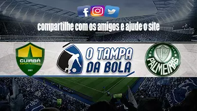 Onde Assistir Cuiabá x Palmeiras ao vivo pelo Brasileirão Série A