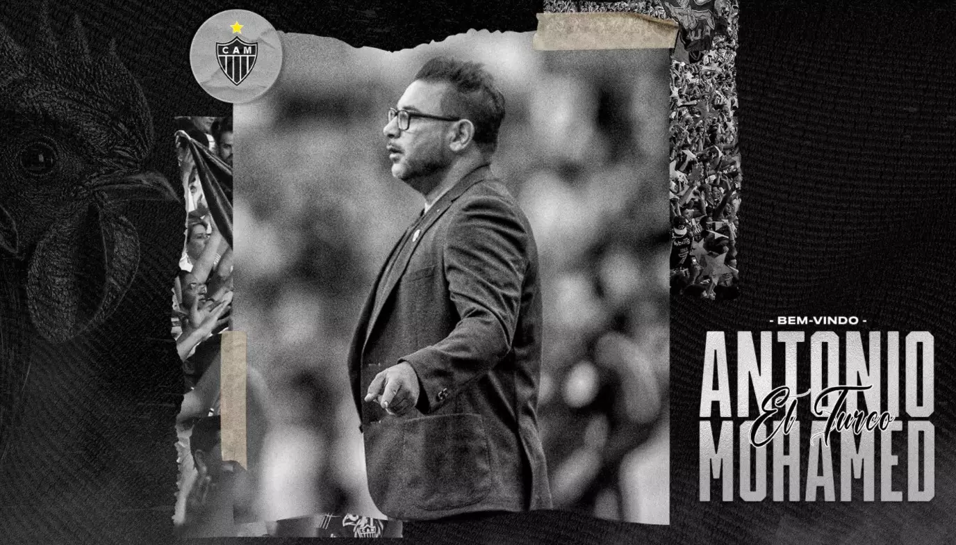 Antonio Mohamed é o novo técnico do Atlético-MG