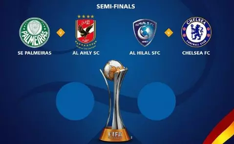 Estão definidas as semifinais do Mundial de Clubes