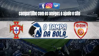 Onde Assistir Portugal x Macedônia do Norte Ao vivo Online 29/03/2022