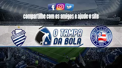 Onde Assistir CSA x Bahia AO VIVO pelo Campeonato Brasileiro Série B