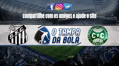 Onde Assistir Santos x Coritiba Ao vivo pela Copa do Brasil
