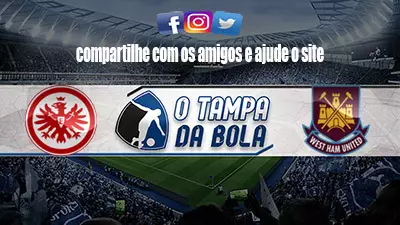 Onde Assistir Eintracht Frankfurt x West Ham AO VIVO pela Liga Europa