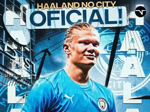 AGORA É OFICIAL: Erling Haaland fecha com Manchester City