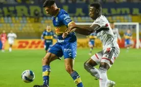 São Paulo empata com o Everton na Copa Sul-Americana e adia classificação.