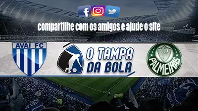 Avaí x Palmeiras ao vivo online
