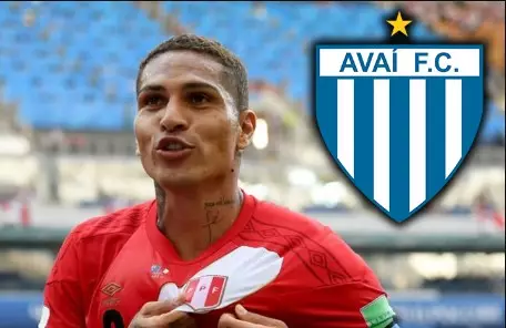 Avaí contrata o atacante Paolo Guerrero até o final de 2022