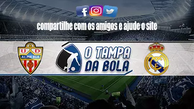 Onde Assistir Real Madrid x Almería ao vivo pelo Espanhol