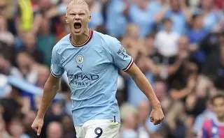 Haaland arrasa Crystal Palace com seu primeiro hat-trick na Premier League