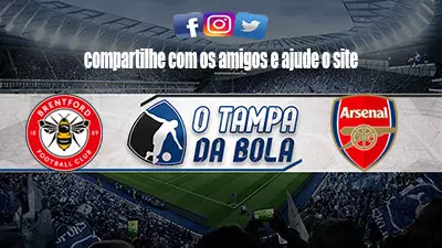 Onde Assistir Brentford x Arsenal Ao vivo pelo Inglês 2023