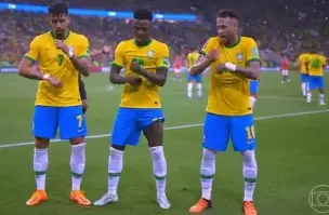 Neymar: “Dança, Vini, dança…”