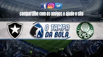 Onde Assistir Botafogo x Palmeiras ao vivo pela Libertadores