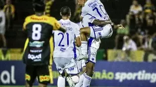 Cruzeiro venceu o Novorizontino por 4 a 1 de goleada após quatro jogos sem vencer