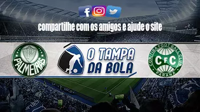 Onde Assistir Palmeiras x Coritiba Ao vivo pelo Brasileirão Série A