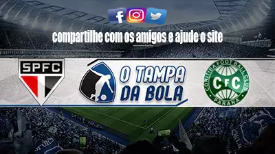 Onde Assistir São Paulo x Coritiba Ao vivo pelo Brasileirão Série A