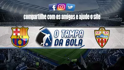 Onde Assistir Barcelona x Almería ao vivo pelo Espanhol