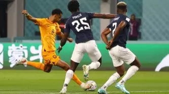 Holanda e Equador empataram por 1 a 1 em jogo válido pela segunda rodada do Grupo A da Copa do Mundo do Catar.