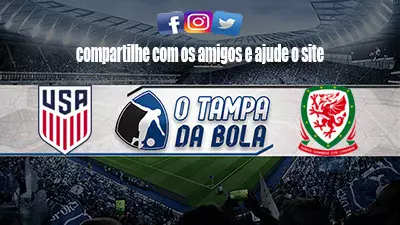 Onde Assistir Estados Unidos x País de Gales Ao vivo pela Copa do Mundo
