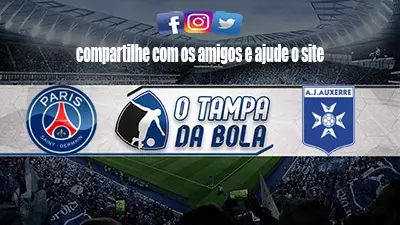 Onde Assistir Auxerre x PSG Ao vivo pelo Francês 2023