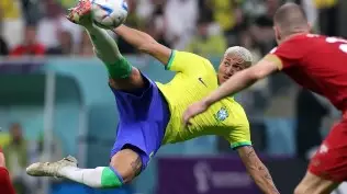 Richarlison faz dois gols e Brasil vence a Sérvia por 2 a 0 na estreia da Copa do Mundo 2022 no Catar