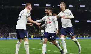 Tottenham vence Leeds de virada por 4 a 3 em jogo válido pela 16ª rodada da Premier League