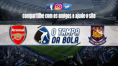 Onde Assistir Arsenal x West Ham Ao vivo pelo Inglês 2022