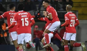 Benfica vence Paços de Ferreira por 2 a 0 em jogo válido pela 20ª rodada do Campeonato Português