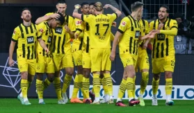 O Borussia Dortmund venceu Bayer Leverkusen por 2 a 0 em jogo válido pelo Campeonato Alemão