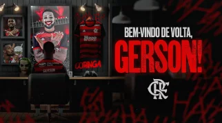AGORA É OFICIAL, Gerson está de volta Flamengo anunciou a contratação nesta terça-feira. O meio-campista assinou contrato até 31 de dezembro de 2027