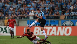 O Grêmio venceu o Brasil de Pelotas por 1 a 0 em jogo válido pela 2ª rodada do Gauchão