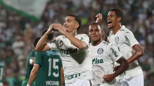 Palmeiras vence o Floresta-CE por 5 a 0 e pegará o Goiás na semifinal da Copinha