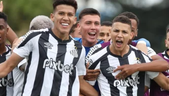 Santos vence EC São Bernardo por 2 a 1 e se classifica para próxima fase da Copinha