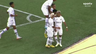 Santos vence o Falcon por 2 a 0 e garante classificação na Copinha