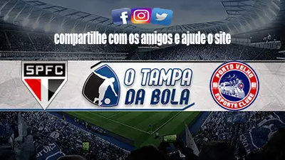Assistir São Paulo x Porto Velho-RO Ao vivo pela Copa São Paulo 2023