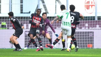 Sassuolo venceu o Milan por 5 a 2 em Partida válida pelo Campeonto italiano
