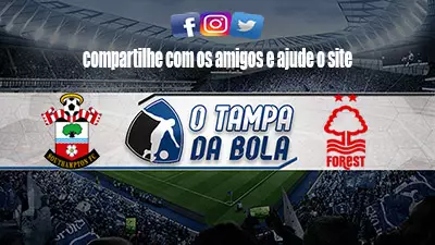 Assistir Southampton x Nottingham Forest Ao vivo pelo inglês 2023