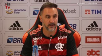 Vitor Pereira foi apresentado nesta terça-feira como técnico do Flamengo, no Ninho do Urubu e olha Oque ele falou.