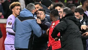 O Monaco venceu Bayer Leverkusen por 3 a 2 em jogo de ida da segunda fase da Liga Europa