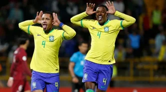 Brasil vence a Venezuela por 3 a 0 em jogo válido pela segunda rodada do hexagonal final do Campeonato Sul-Americano Sub-20