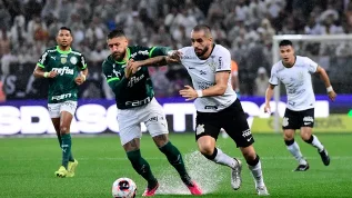 Corinthians e Palmeiras empatam por 2 a 2 no primeiro clássico do ano em jogo válido pelo Campeonato Paulista