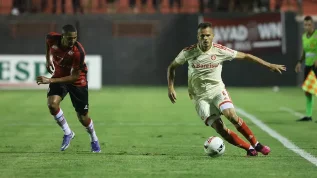 O Internacional venceu o Brasil de Pelotas por 1 a 0 em partida Válida pelo Campeonato Gaúcho