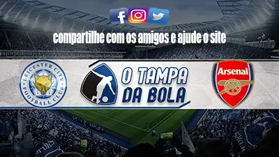 Onde Assistir Leicester x Arsenal Ao vivo pelo Inglês 2023