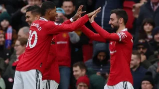 Manchester United venceu o Crystal Palace 2 a 1 em partida válida pelo Campeonato Inglês